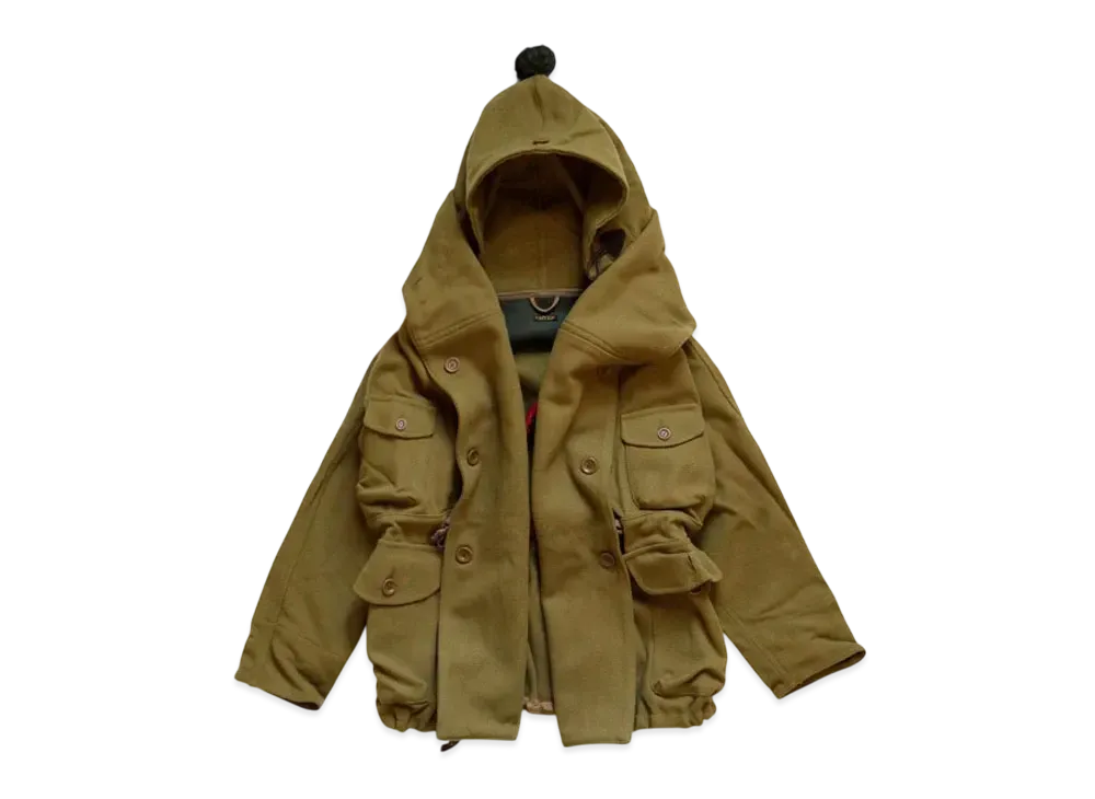 KAPITAL 40s Wool Traggle Coat "Gold"