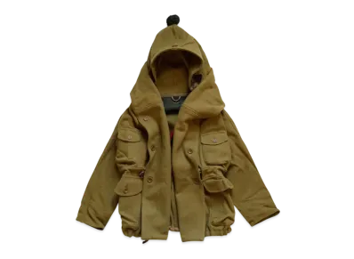 KAPITAL 40s Wool Traggle Coat "Gold"