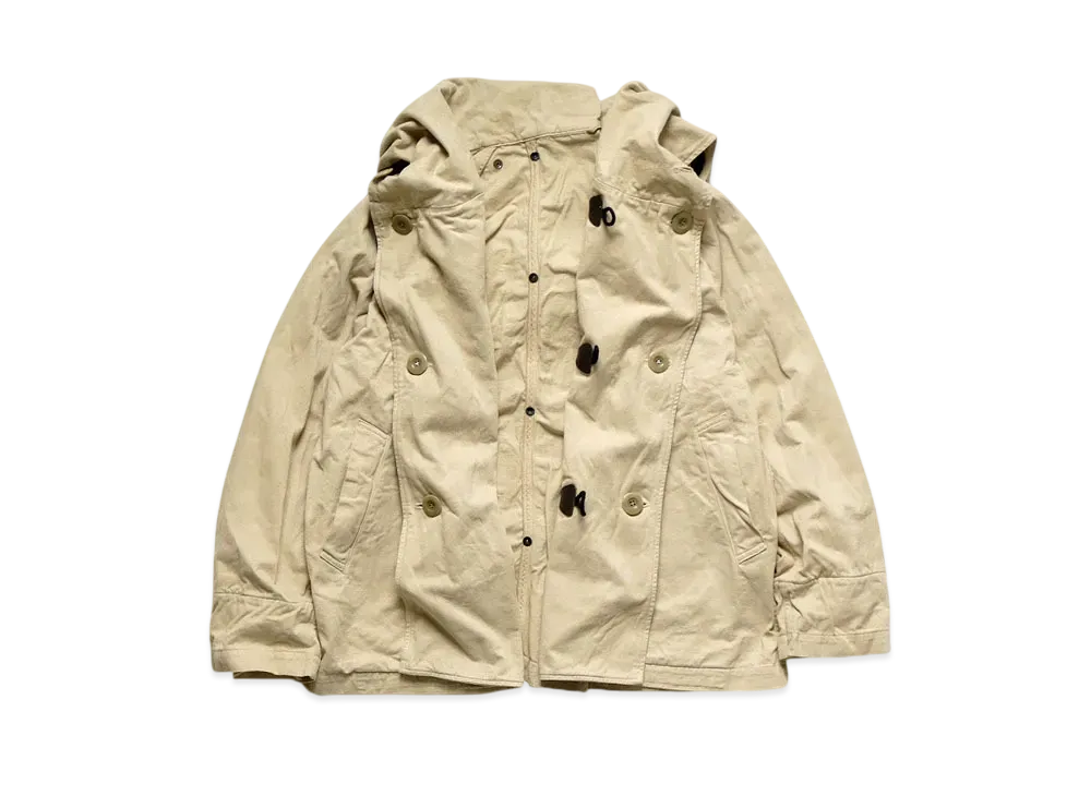 KAPITAL Wig Brushed Coat "Beige"
