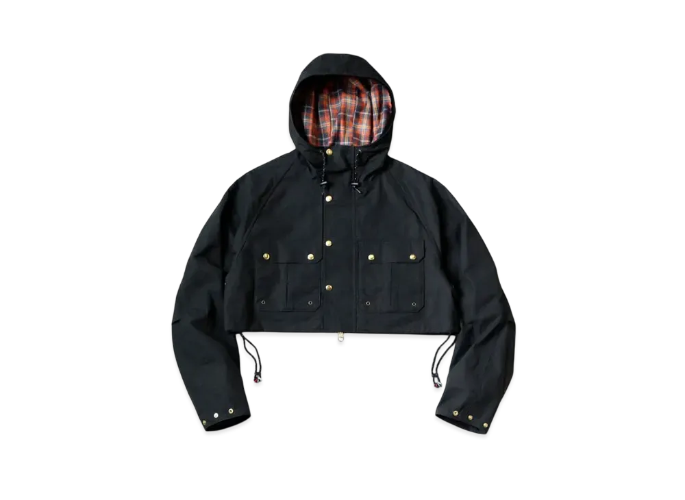 KAPITAL Cotton Weather Oil Coating Gail Parker "Black"