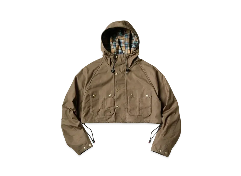 KAPITAL Cotton Weather Oil Coating Gail Parker "Khaki"