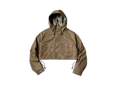 KAPITAL Cotton Weather Oil Coating Gail Parker "Khaki"