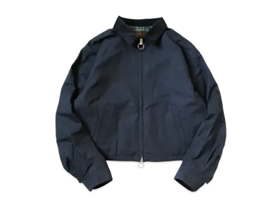 KAPITAL Cotton Weather Oil Coating Drizzler Jacket "Navy"
