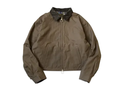 KAPITAL Cotton Weather Oil Coating Drizzler Jacket "Khaki"