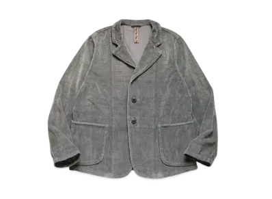 KAPITAL 9W Corduroy Foschlumoshiri Hospital Jacket "Grey"