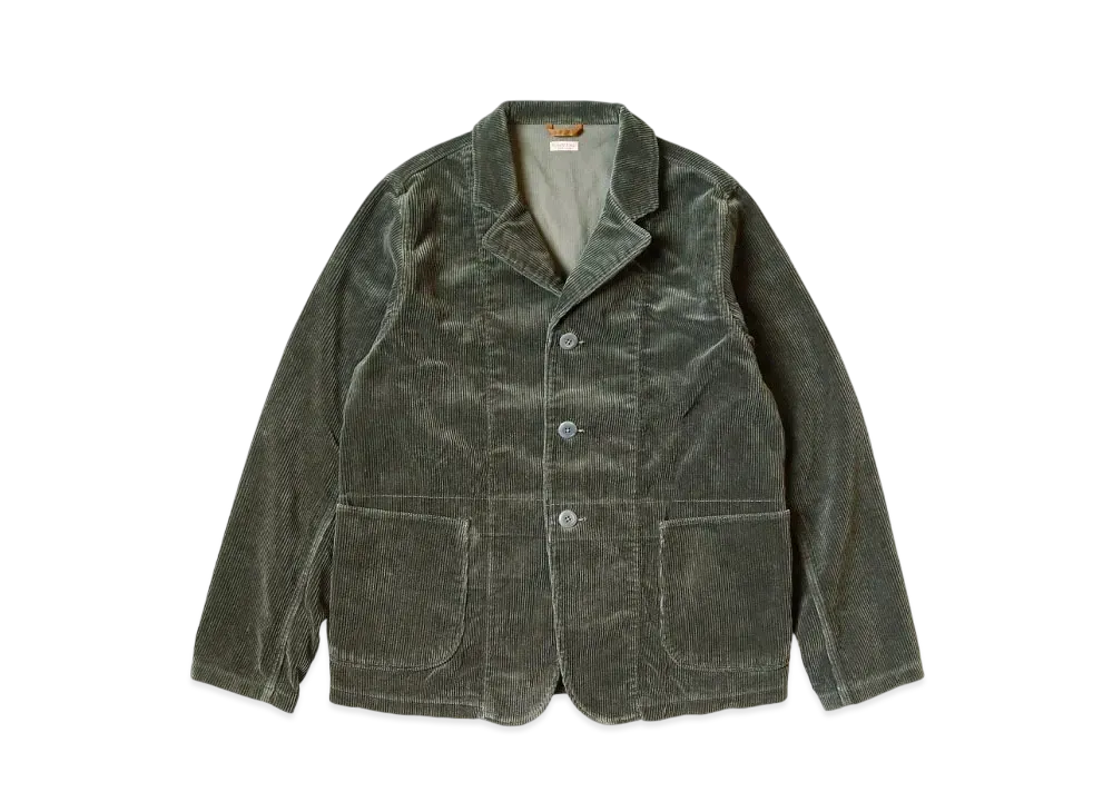 KAPITAL 7W Corduroy Hospital Jacket "Grey"