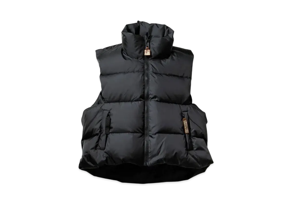 KAPITAL Ripstop Nylon Down Burger Keel Vest 
