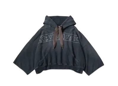 KAPITAL Fleece Devil Hood Hoodie "Black"