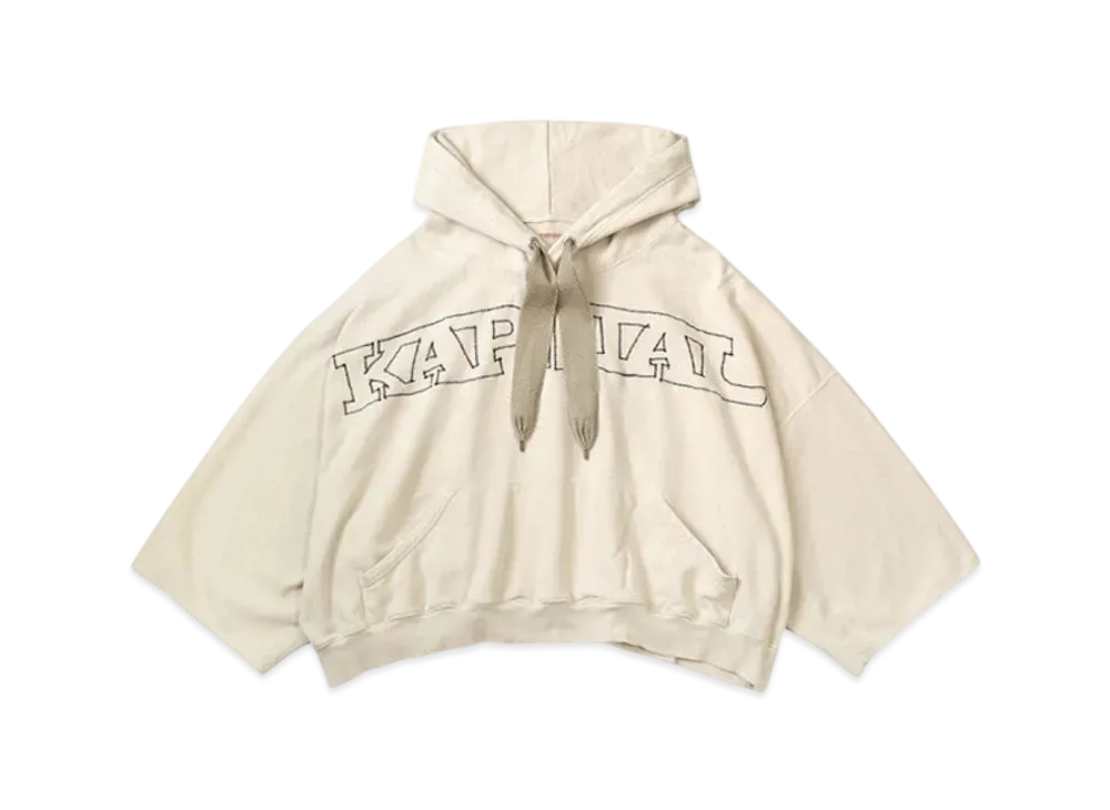 KAPITAL Fleece Devil Hood Hoodie "Kinari"