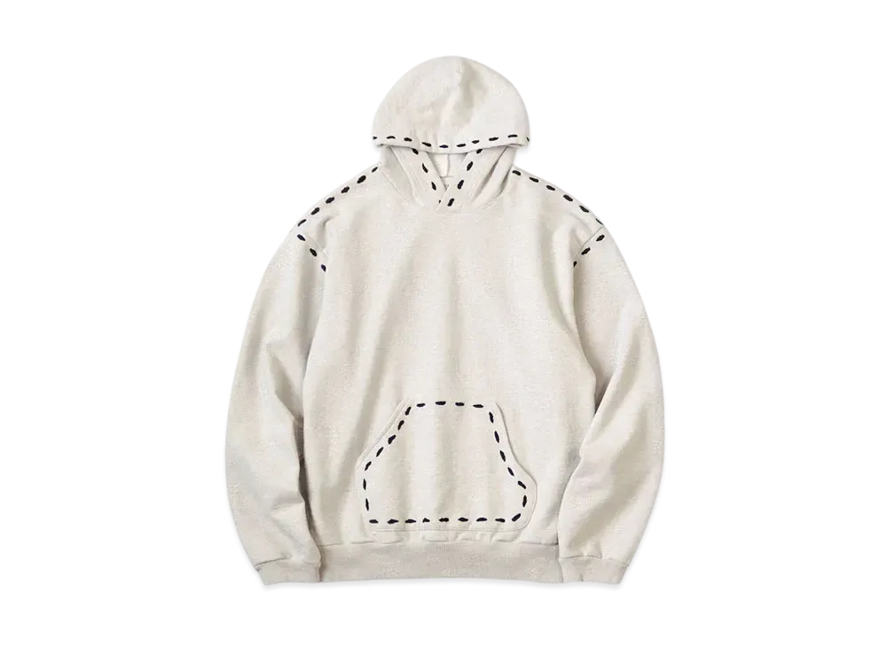 KAPITAL Fleece Marionette Hood Sweatshirt "Kinari"