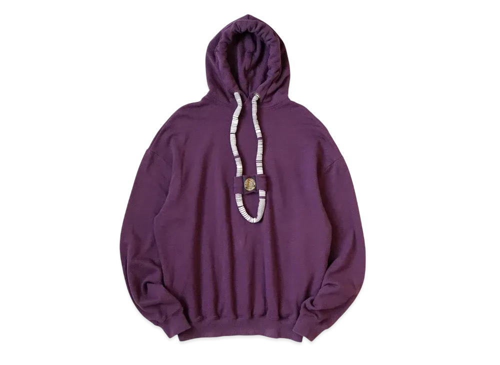 KAPITAL 30/- Fleece Dragon Hood Sweatshirt "Purple"