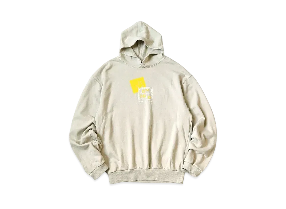 KAPITAL 30/- Fleece Hood Sweatshirt "Grey"