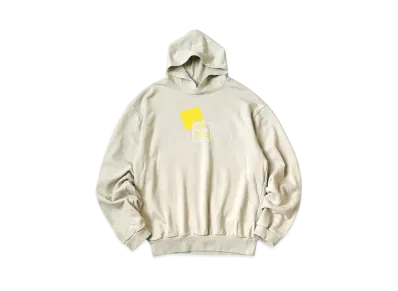 KAPITAL 30/- Fleece Hood Sweatshirt "Grey"