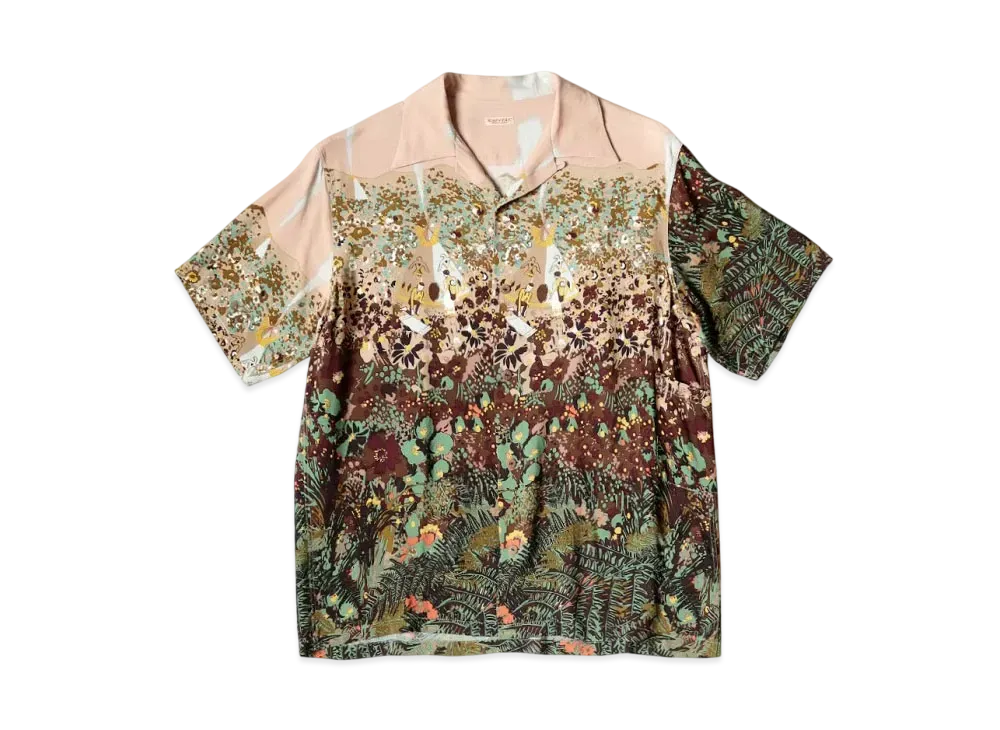 KAPITAL Navaholland Aloha Shirt "Light Pink"