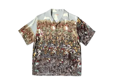 KAPITAL Navaholland Aloha Shirt "Light Grey"