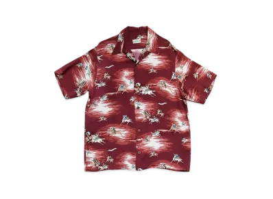 KAPITAL Kamikaze Aloha Shirt "Enji"