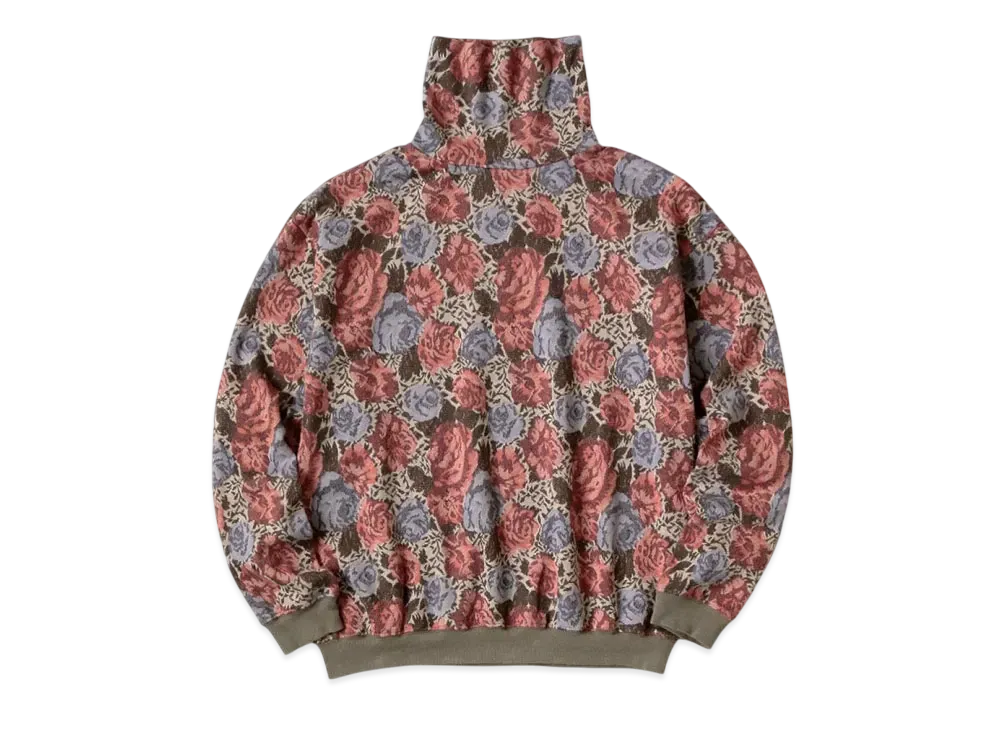 KAPITAL Gobelin High Neck Long Tee "Pink"