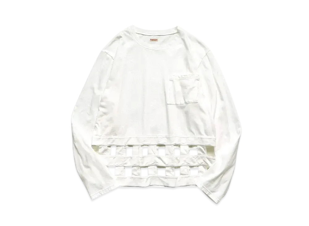キャピタル　kapital ウィンドペンロンT KAPITAL 20/- Wind Pen Long Tee 
