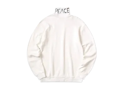 KAPITAL Waffle High Neck Long Tee "White"