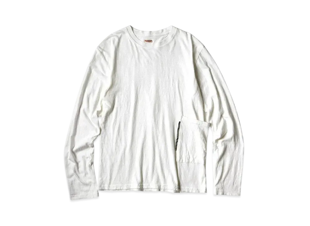 KAPITAL Gauze Biscuit Pocket Long Tee 