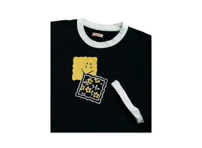 KAPITAL 20/- Ringer Tee "Black"