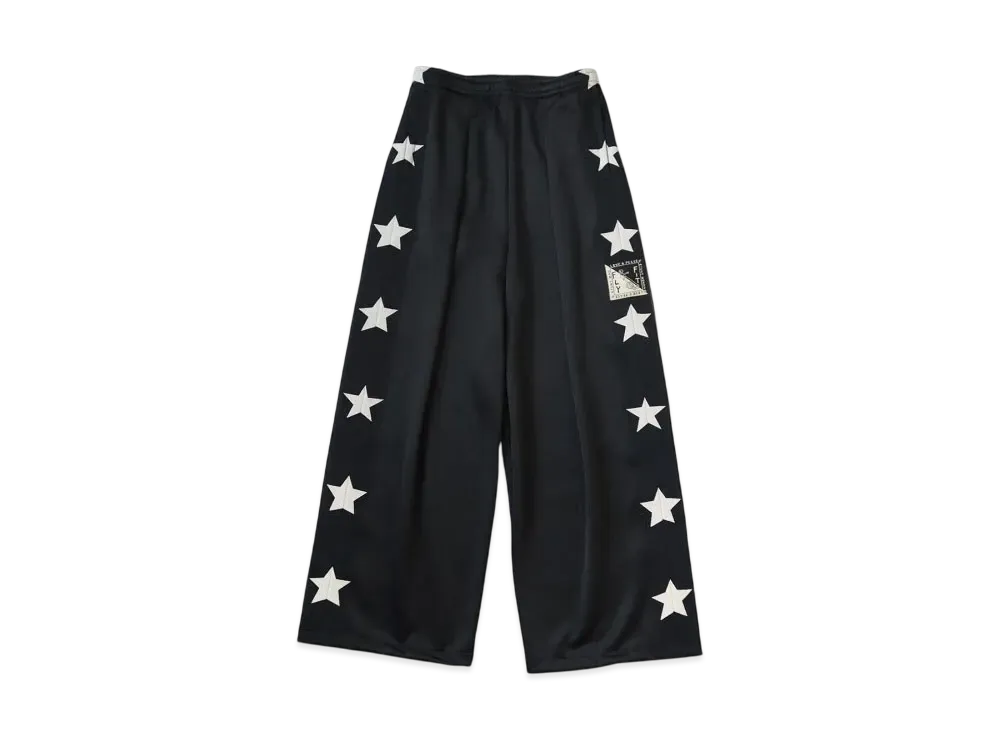 KAPITAL Smooth Jersey Stunt Man Woman Buggy Track Pants 