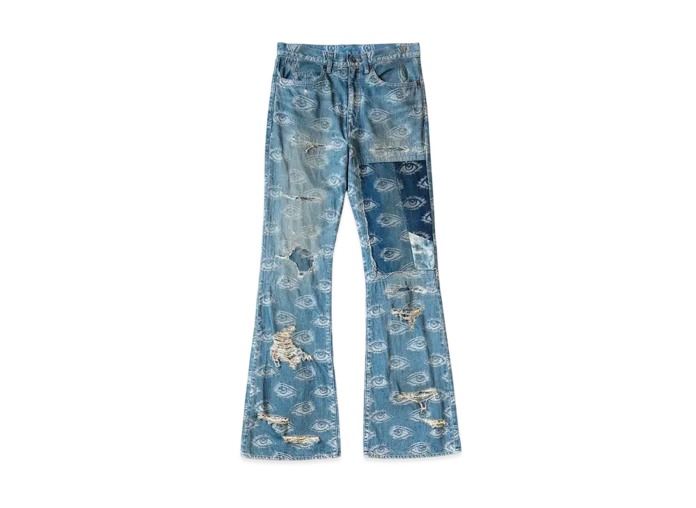 KAPITAL 12oz Speakeasy Denim "Light Indigo"