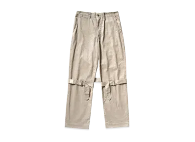 KAPITAL 8W Corduroy Harbor Bondage Pants "Grey"