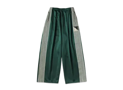 KAPITAL Smooth Jersey Stunt Man Woman Buggy Track Pants "Green"
