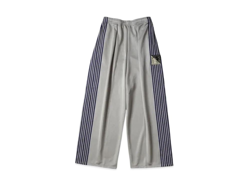 KAPITAL Smooth Jersey Stunt Man Woman Buggy Track Pants "Grey"