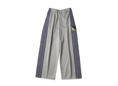 KAPITAL Smooth Jersey Stunt Man Woman Buggy Track Pants "Grey"