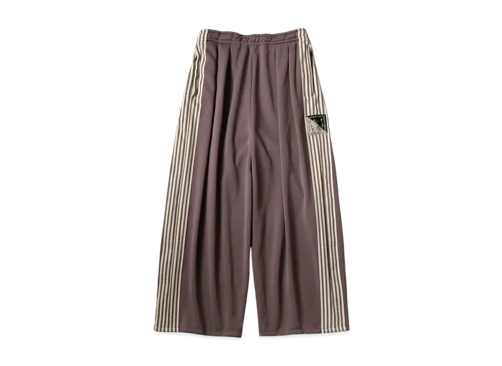 KAPITAL Smooth Jersey Stunt Man Woman Super Buggy Track Pants "Light Brown"
