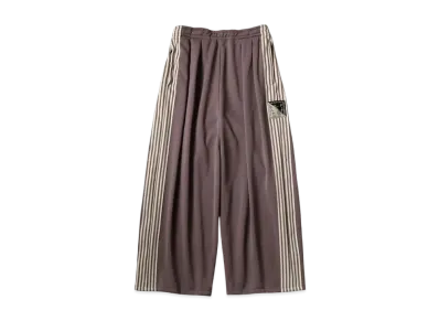 KAPITAL Smooth Jersey Stunt Man Woman Super Buggy Track Pants "Light Brown"