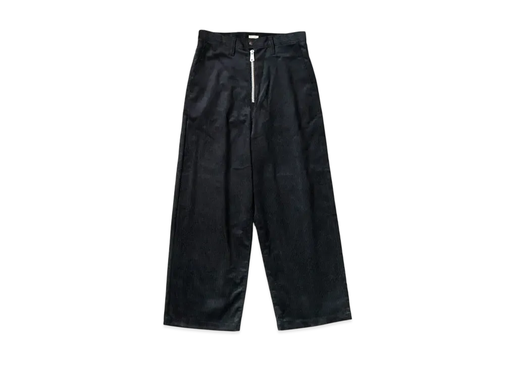 8Wコーデュロイ ZIPPERポートバギーパンツ 1 キャピタル 新発売