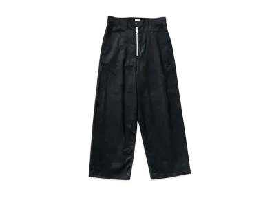 KAPITAL 8W Corduroy 5P Zipper Baggy Port Pants "Black"