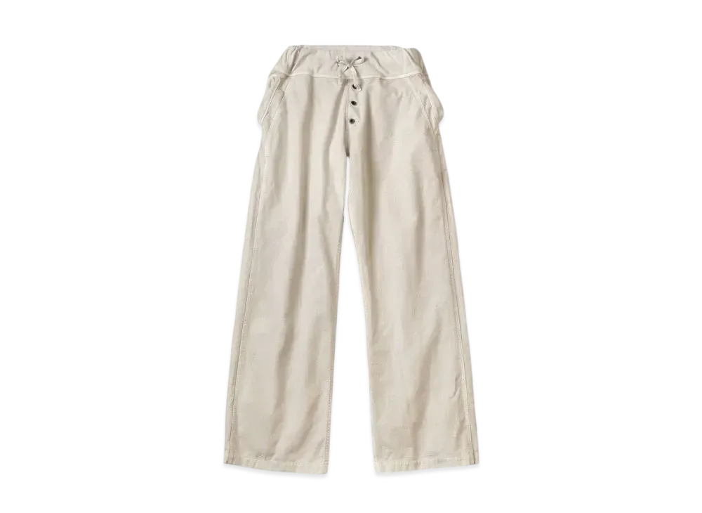 KAPITAL Thin Canvas Nouvelle Pants "Beige"