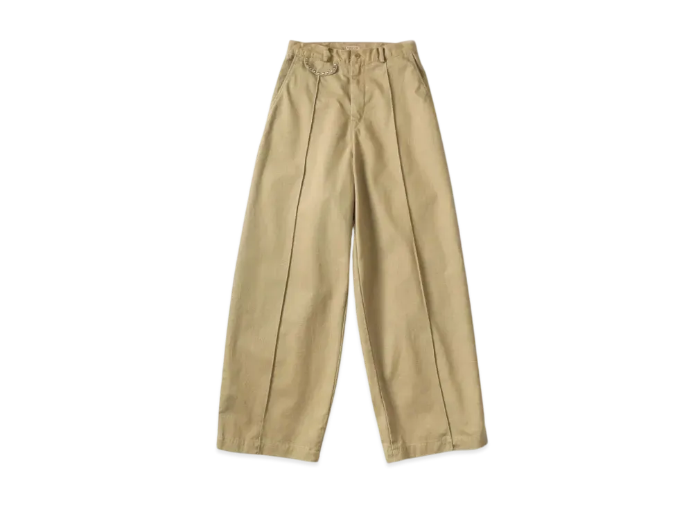 KAPITAL Chino Boogie Day Baggy Pants "Beige"