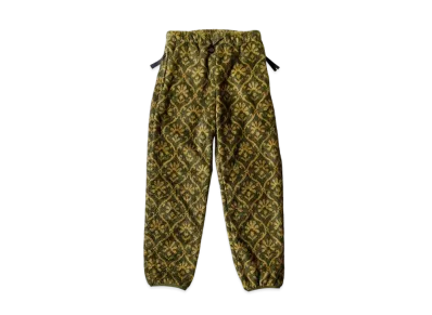 KAPITAL Yosemite Arabesque Fleece Easy Pants "Khaki"