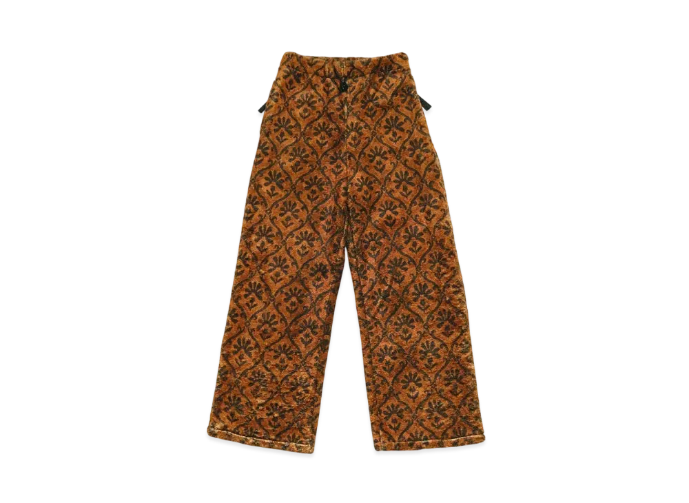 KAPITAL Yosemite Arabesque Fleece Easy Straight Pants "Brown"