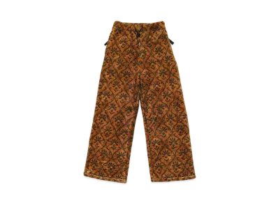 KAPITAL Yosemite Arabesque Fleece Easy Straight Pants "Brown"
