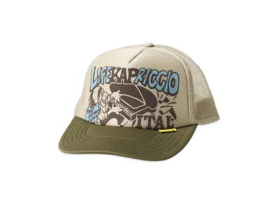 KAPITAL Life KAPRICCIOpt Truck Cap "Beige/Khaki"