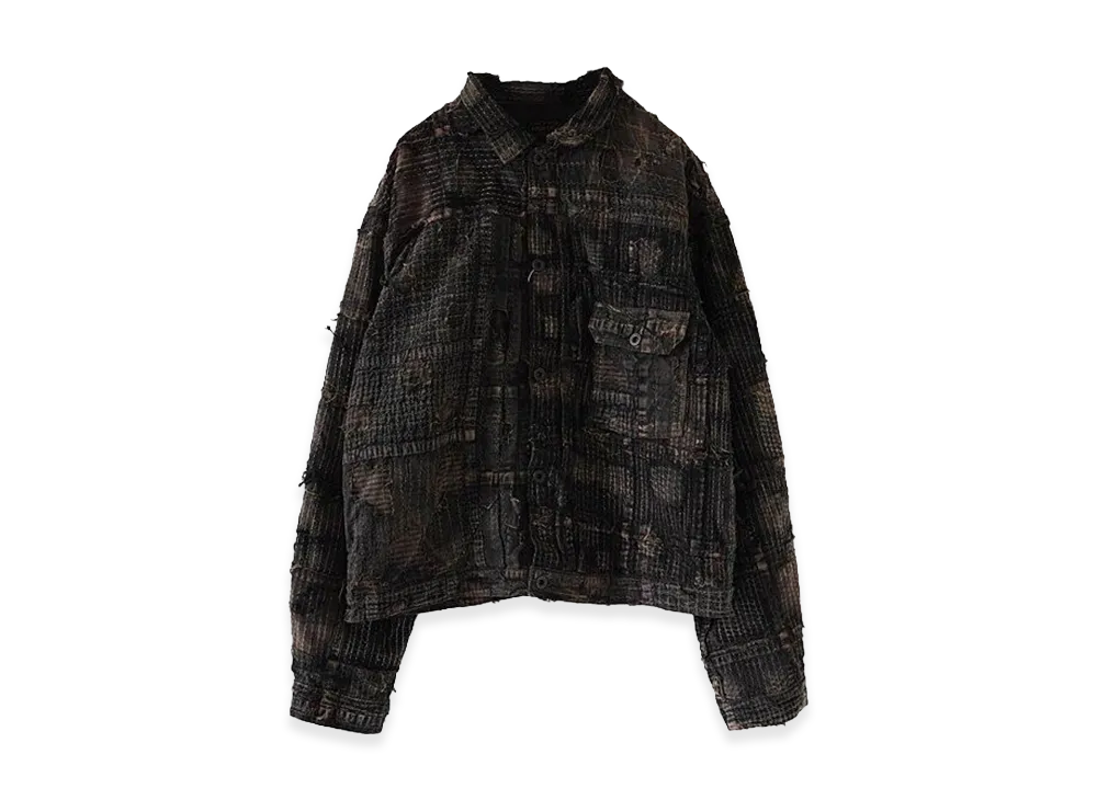 KAPITAL "Tea-Core" Boro Spring 1st Jkt "Black"