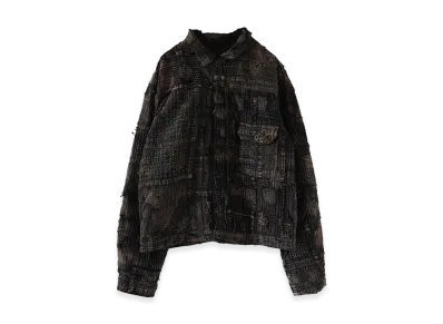 KAPITAL "Tea-Core" Boro Spring 1st Jkt "Black"