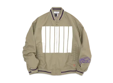 FACETASM x Dickies 7Bar Stadium Jacket "Beige"