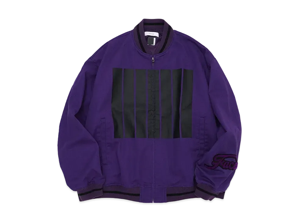 FACETASM x Dickies 7Bar Stadium Jacket "Purple"