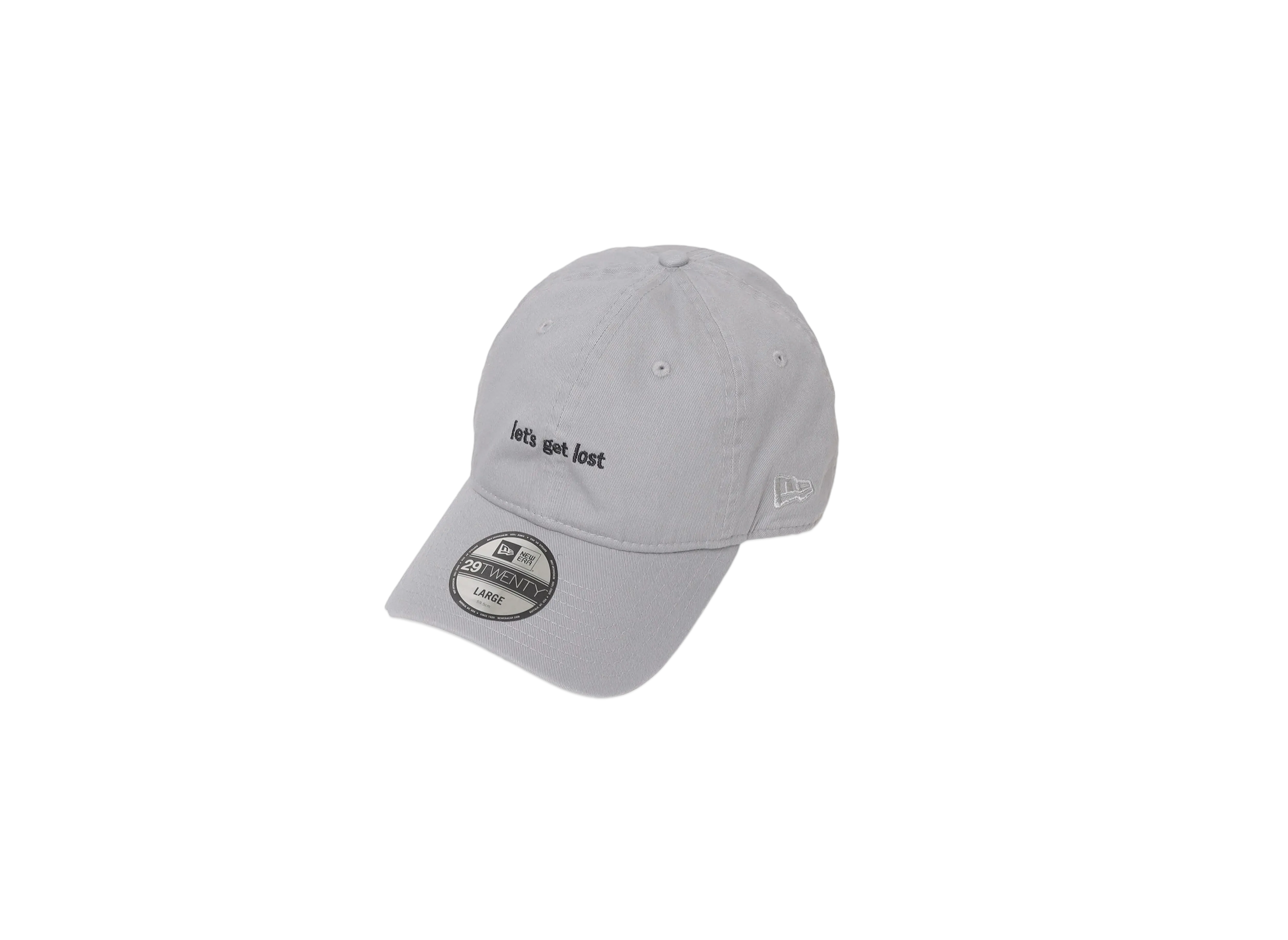 KAPTAIN SUNSHINE 29TWENTY BB Cap lets get lost "Light Gray"