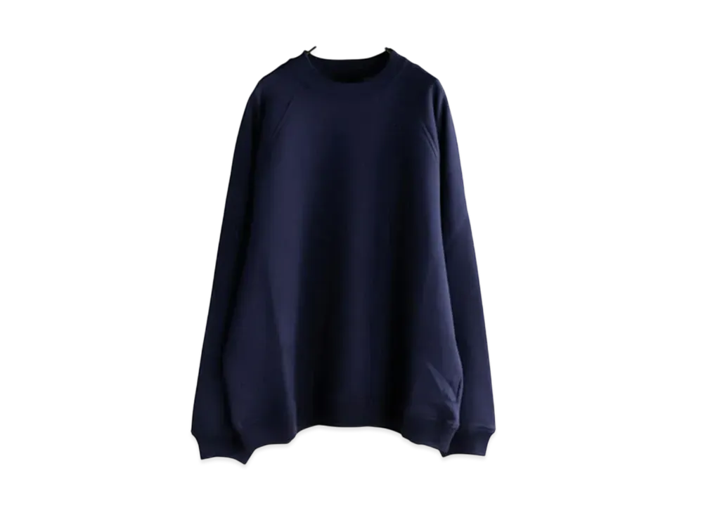 KAPTAIN SUNSHINE Suvin Sweat Crewneck Pullover "Navy"