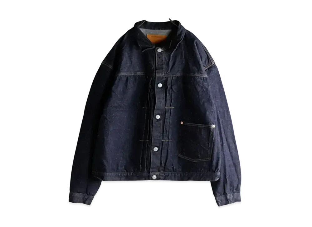 KAPTAIN SUNSHINE Denim Tracker 1P Jacket "Indigo"