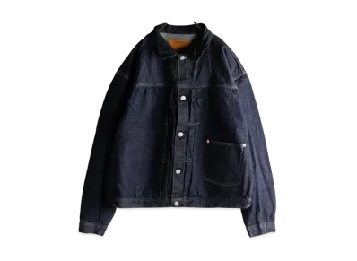 KAPTAIN SUNSHINE Denim Tracker 1P Jacket "Indigo"