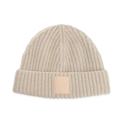 LOEWE Cashmere Hat "Light Beige"